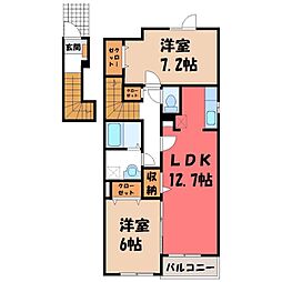 JR東北本線 間々田駅 3.7km 2階/-