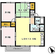 パークハイツ87　B棟  ｜ 愛知県豊橋市浪ノ上町（賃貸アパート3LDK・2階・62.92㎡） その2