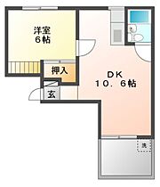 藤沢ハイム  ｜ 愛知県豊橋市藤沢町（賃貸マンション1DK・5階・33.86㎡） その2