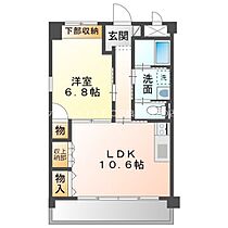 アネシスサイトウ  ｜ 愛知県豊橋市花田町字斉藤（賃貸マンション1LDK・2階・48.02㎡） その2