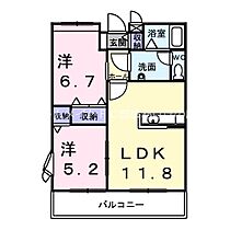 エターナル　ポート  ｜ 愛知県豊橋市神野新田町字ハノ割（賃貸アパート2LDK・2階・51.26㎡） その2