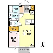 ぱるタウン　B  ｜ 愛知県豊橋市大村町字大ノ前（賃貸アパート1LDK・1階・33.23㎡） その2