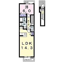 ステラート大塚B  ｜ 愛知県豊橋市牟呂町字大塚（賃貸アパート1LDK・2階・49.05㎡） その2