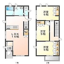 町畑町戸建賃貸  ｜ 愛知県豊橋市町畑町字森田（賃貸一戸建3LDK・1階・81.56㎡） その2