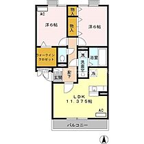 プレミール上野　A棟  ｜ 愛知県豊橋市上野町字上野（賃貸アパート2LDK・2階・58.33㎡） その2