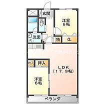 ビオス菰口  ｜ 愛知県豊橋市菰口町2丁目（賃貸マンション2LDK・5階・67.41㎡） その2