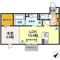 アスター若宮　B  ｜ 愛知県豊橋市下地町字若宮（賃貸アパート1LDK・2階・41.01㎡） その2