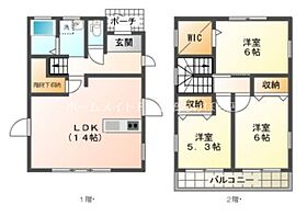 レスポワール  ｜ 愛知県豊橋市向山町字伝馬（賃貸一戸建3LDK・1階・85.88㎡） その2