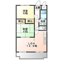 ヴィラシャルマン  ｜ 愛知県豊橋市大岩町字東郷内（賃貸マンション2LDK・3階・56.70㎡） その2