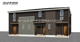 ベルフラワー  ｜ 愛知県豊橋市飯村北1丁目（賃貸アパート1LDK・1階・33.49㎡） その1