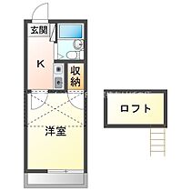 カーサ井原  ｜ 愛知県豊橋市井原町（賃貸アパート1K・2階・17.00㎡） その2