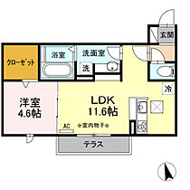 グランドール  ｜ 愛知県豊橋市関屋町（賃貸アパート1LDK・1階・41.01㎡） その2