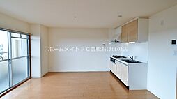 大羽マンション 6階2LDKのリビング/ダイニング