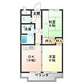 クレール壱番館4階4.8万円