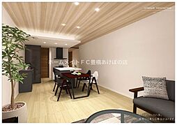 アルフラット オリーブ 2階2LDKのリビング/ダイニング