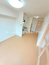 アンソレイユ北原II 1階1LDKのリビング/ダイニング