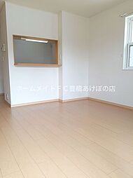 ライラック　B 1階1LDKのリビング/ダイニング