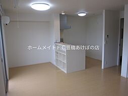 ラ・フルール　A棟 1階2LDKのリビング/ダイニング