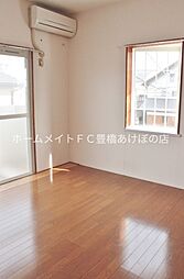 サンシャイン東橋良 2階1Kのリビング/ダイニング