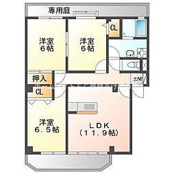 ライフパーク・瑞雲 3LDKの間取図画像