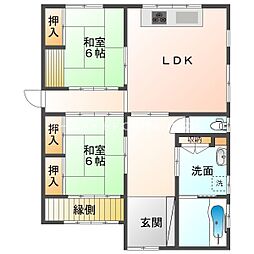 石巻町字北屋敷37番倉庫付貸家