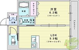 アイズ・グランデ 1LDKの間取図画像
