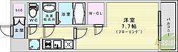 エスリード新大阪レジデンス 1Kの間取図画像