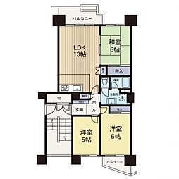 間取図画像 3LDK