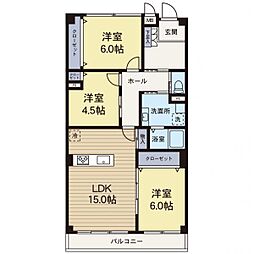 間取図画像 3LDK