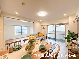 WTC菊名マンション 3LDKのリビング/ダイニング