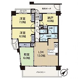 間取図画像 3SLDK