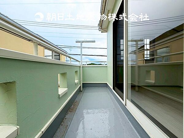 バルコニーを拡大表示