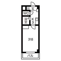 フェリーク　ジュール  ｜ 愛知県名古屋市天白区原4丁目1513（賃貸マンション1K・2階・24.30㎡） その2