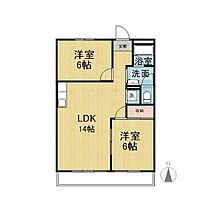 仁ビル  ｜ 愛知県名古屋市天白区植田3丁目1205（賃貸マンション2LDK・5階・58.00㎡） その2