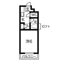 ラフォーレ駒方　B棟 2階