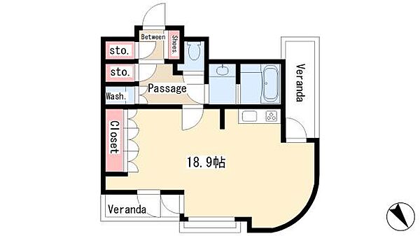 千種タワーヒルズ ｜愛知県名古屋市千種区千種2丁目(賃貸マンション1LDK・5階・49.52㎡)の写真 その2