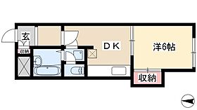 サンシャインビル（北）  ｜ 愛知県名古屋市天白区植田3丁目1207（賃貸マンション1DK・5階・25.92㎡） その2