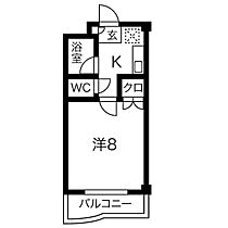 ハーヴェスト中平  ｜ 愛知県名古屋市天白区中平2丁目1705（賃貸アパート1K・3階・23.63㎡） その2