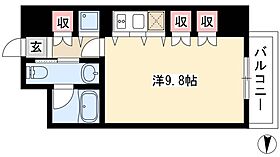 S-FORT桜山  ｜ 愛知県名古屋市瑞穂区駒場町2丁目6-1（賃貸マンション1R・9階・30.60㎡） その2