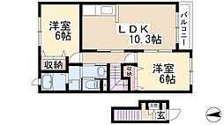 カルバンラゴ 2階/-