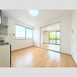 パークサイドA 2階2DKのリビング/ダイニング