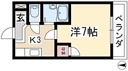 ハイツ山幸 3階