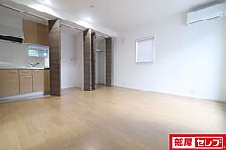 ボンヌール川名 3階ワンルームのリビング/ダイニング