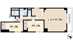 プラージュII 3階