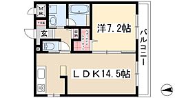 Stage本山 5階1LDKの間取り