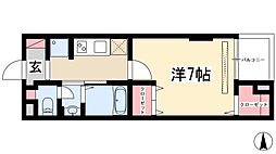 間取図画像 1K