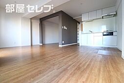 三秀レジデンス 6階1LDKのリビング/ダイニング