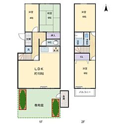 八事表山住宅1号棟 2階