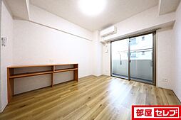 ノヴェル新栄 7階ワンルームのリビング/ダイニング