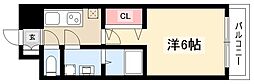 名古屋市天白区古川町マンション 1Kの間取図画像